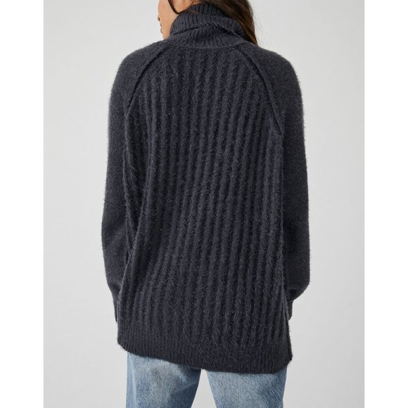 FREE PEOPLE Big City Turtleneck / Sunflower Seed Combo - Picture 7 of 10